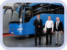 Unser neuer Reisebus.